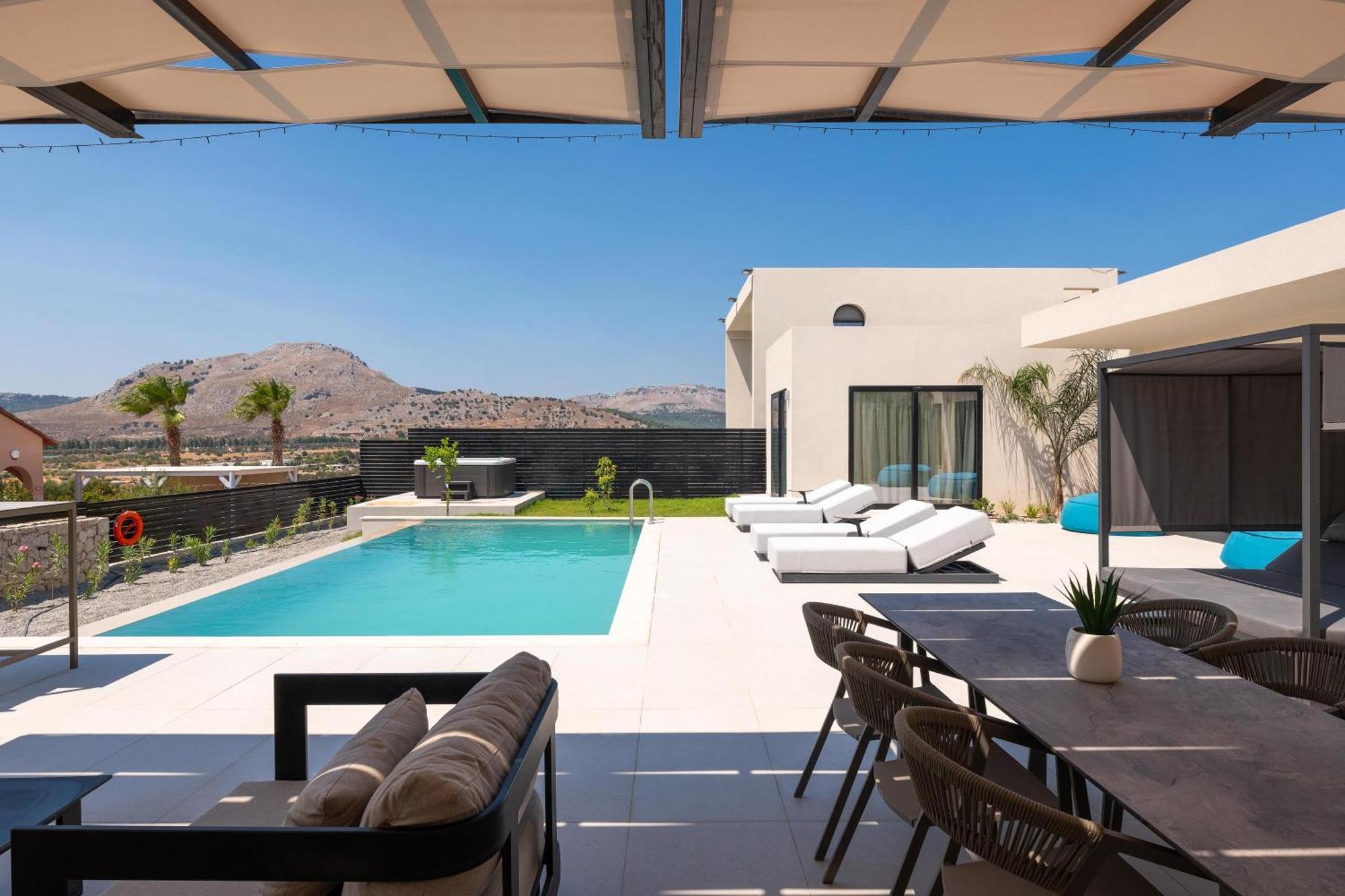 Villa Trapezia Luxury Living Kolymbia Exterior foto