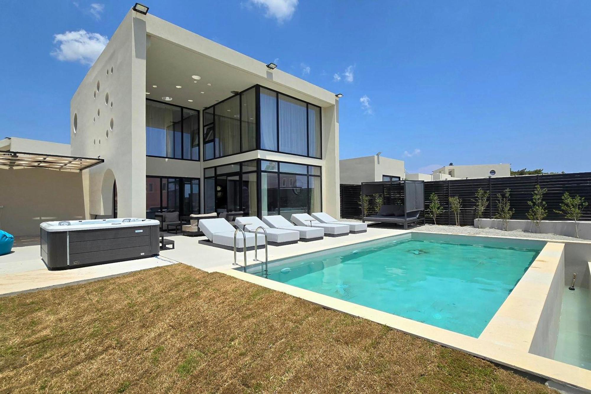 Villa Trapezia Luxury Living Kolymbia Exterior foto