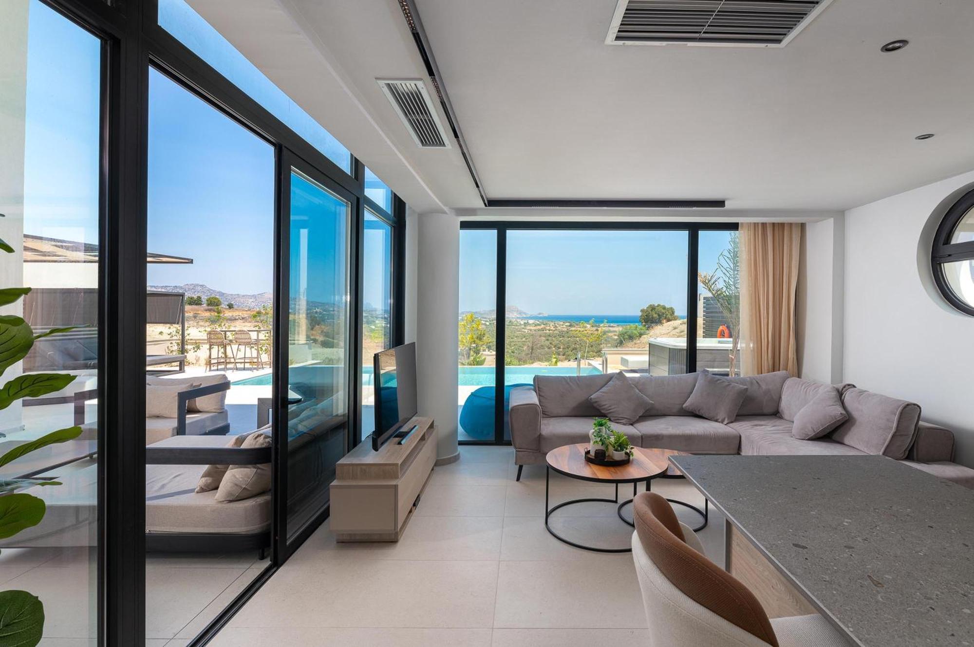 Villa Trapezia Luxury Living Kolymbia Exterior foto