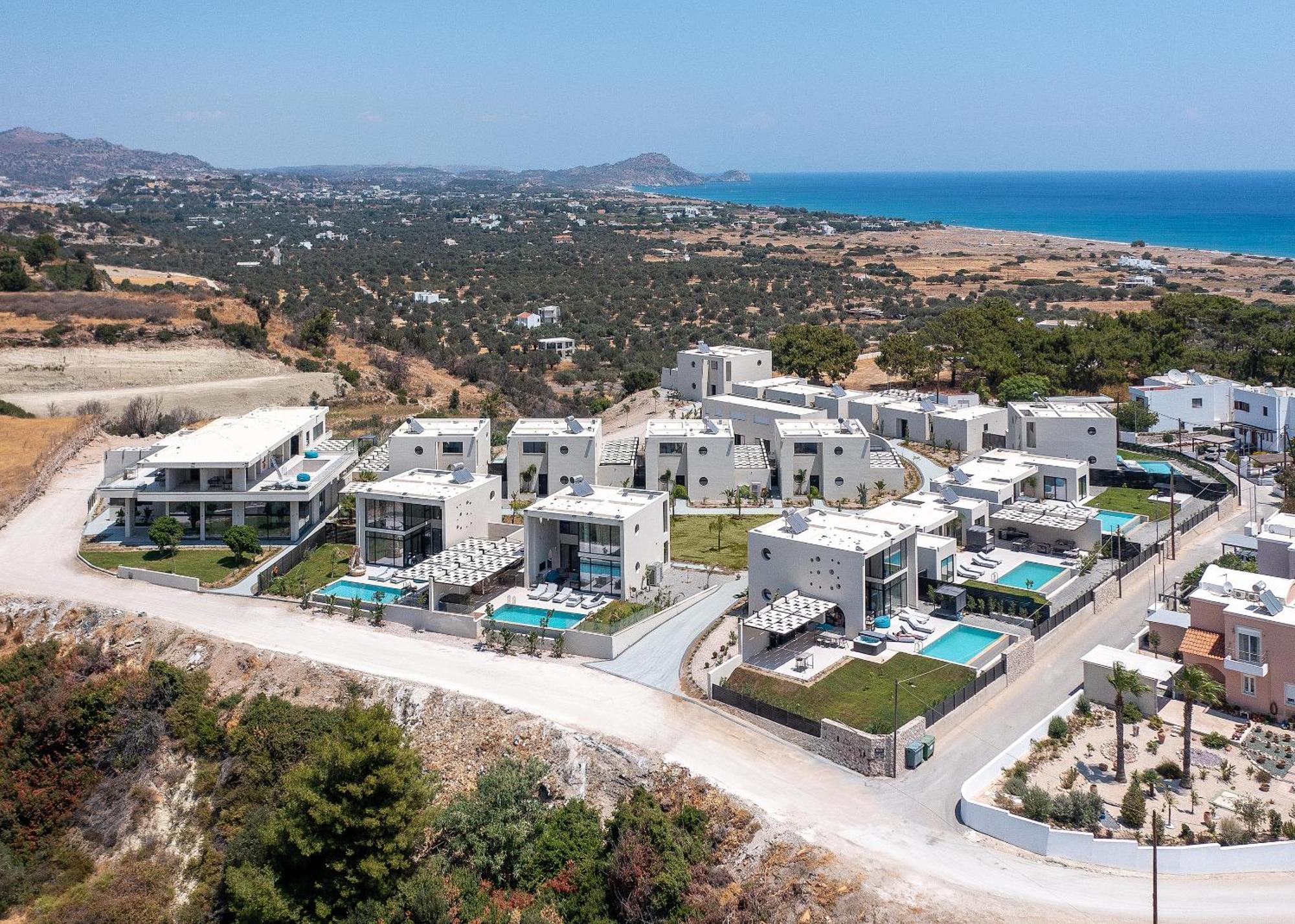 Villa Trapezia Luxury Living Kolymbia Exterior foto